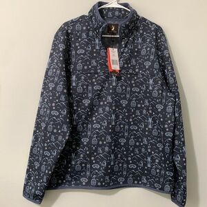 NWT Jack & Sage Liffty Fleece Quater Zipper Men’s size L